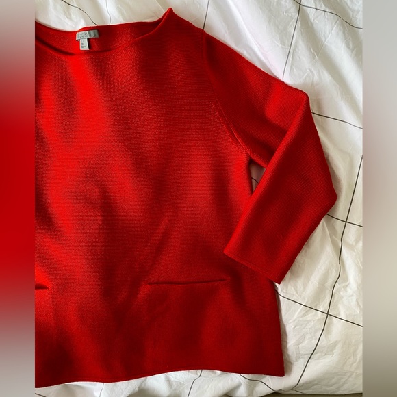 COS A-line Sweater with Slit Pockets - Picture 1 of 8